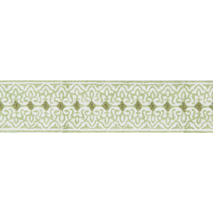 Paige Tape Leaf by Lee Jofa Designer Trim WESTPORT TRIMMINGS LINEN - 93%;COTTON - 7% India - Horizontal: 2.6 and Vertical: 0.75 2.6 - Swanky Fabrics -