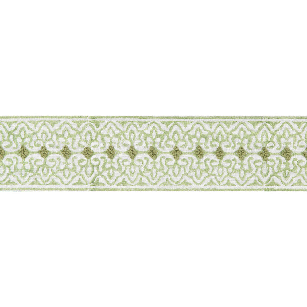 Paige Tape Leaf by Lee Jofa Designer Trim WESTPORT TRIMMINGS LINEN - 93%;COTTON - 7% India Horizontal: 2.6 and Vertical: 0.75 2.6 - Swanky Fabrics -