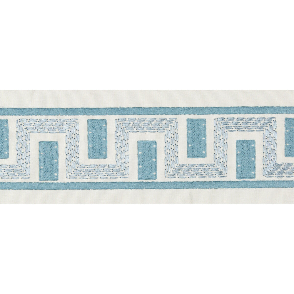 Seacliffe Tape Capri by Lee Jofa Trim WESTPORT TRIMMINGS COTTON - 58%;SPUN POLYESTER - 31%;VISCOSE - 11% India MEDIUM Horizontal: 3.14 and Vertical: 3.93 3.14 - Fabric Carolina -
