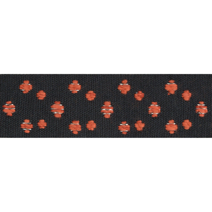 Cosmos Saturn/Night by Groundworks Designer Trim KELLY WEARSTLER TRIMMINGS III VISCOSE - 65%;COTTON - 27%;METALLIC - 5%;LINEN - 3% Egypt LIGHT Horizontal: 5.5 and Vertical: 0 1.77 - Swanky Fabrics -