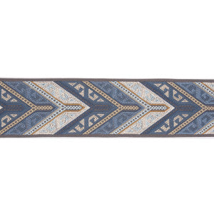 Zuqualla Tape Blue/Beige by Lee Jofa Trim