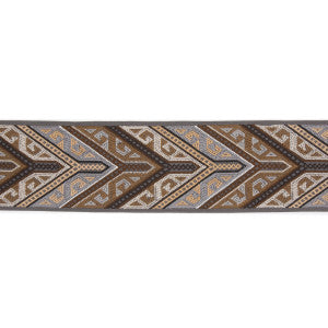 Zuqualla Tape Grey/Camel by Lee Jofa Trim