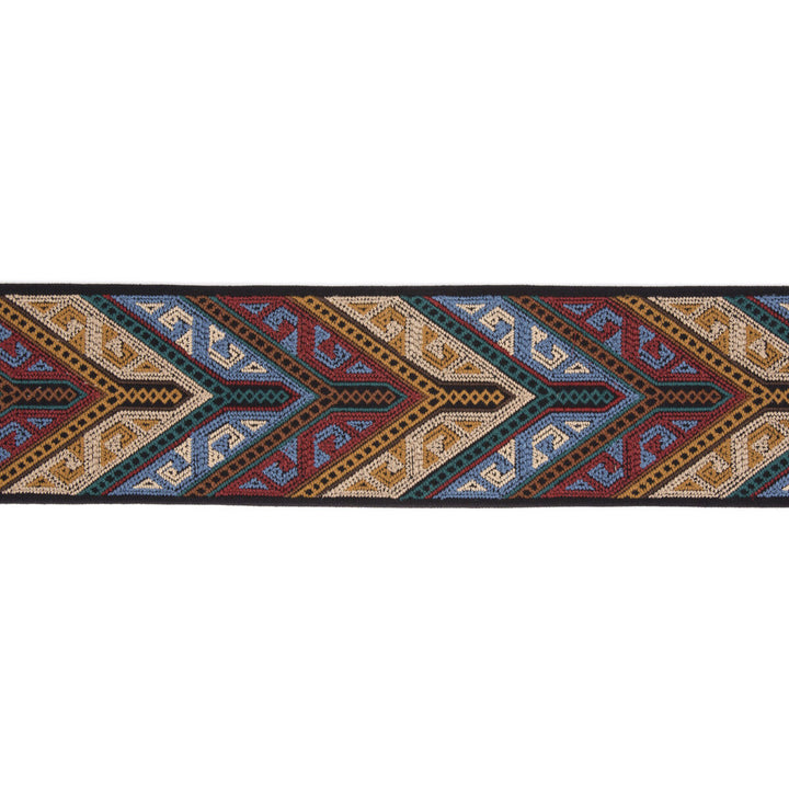 Zuqualla Tape Multi/Gold by Lee Jofa Trim Lee Jofa Trim Zuqualla Tape Multi/GoldTrim MERKATO SPUN POLYESTER - 64%;COTTON - 36% India </p><p>Repeat: H: 4.52312, V: 7.683 4.52312 - Fabric Carolina -