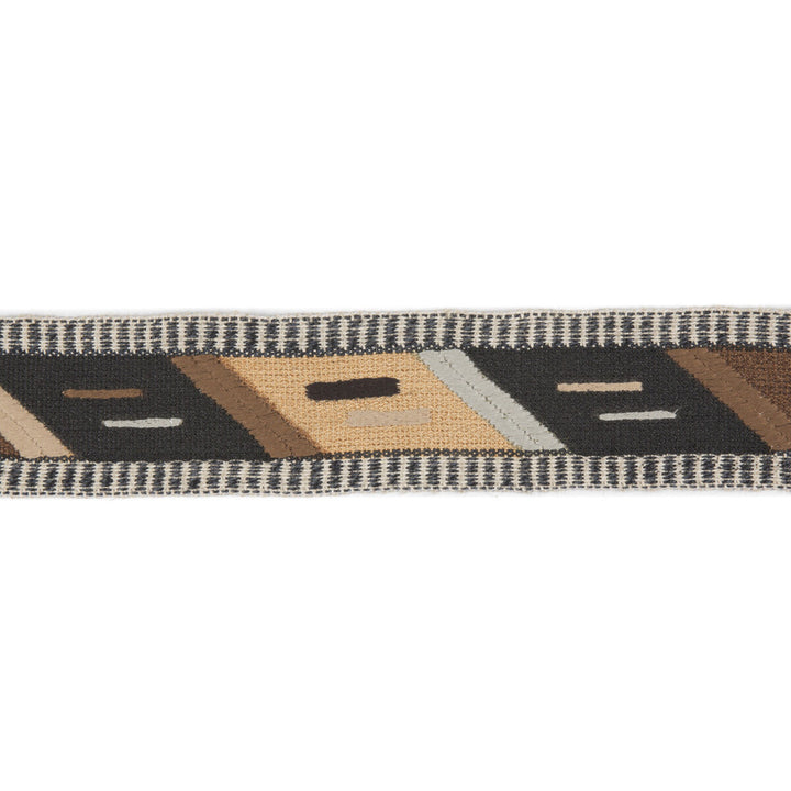 Abbe Tape Beige/Ebony by Lee Jofa Trim MERKATO JUTE - 55%;COTTON - 35%;POLYESTER - 10% India Horizontal: 2.70284 and Vertical: 15.51178 2.6792 - Fabric Carolina -