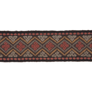 Erta Ale Tape Rouge/Cocoa by Lee Jofa Trim