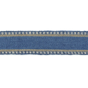 Danakil Tape Blue/Slate by Lee Jofa Trim