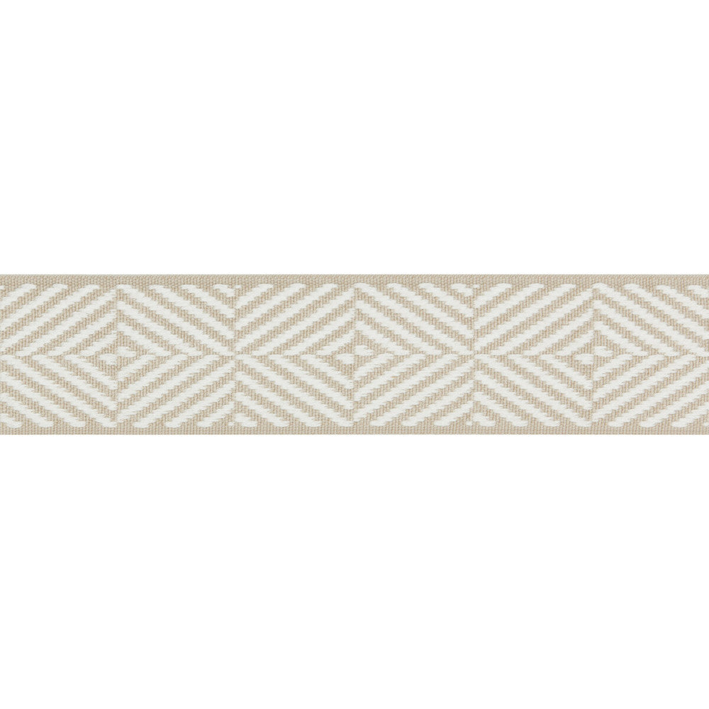Beaumont Tape Beige by Lee Jofa Trim SUZANNE KASLER THE RIVIERA COLLECTION POLYESTER - 68%;COTTON - 32% United Kingdom Horizontal: 2 and Vertical: 1.18 2 - Fabric Carolina -