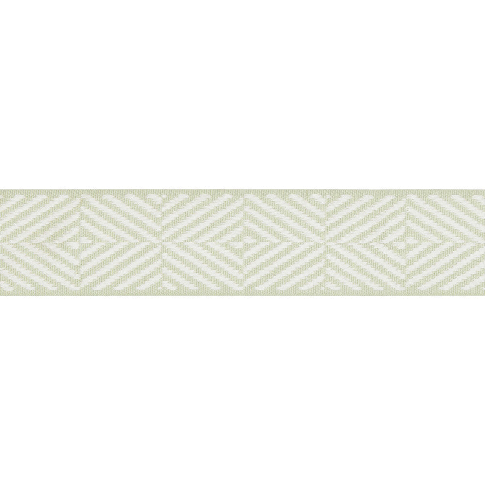 Beaumont Tape Sage by Lee Jofa Trim SUZANNE KASLER THE RIVIERA COLLECTION POLYESTER - 68%;COTTON - 32% United Kingdom - Horizontal: 2 and Vertical: 1.18 2 - Fabric Carolina -