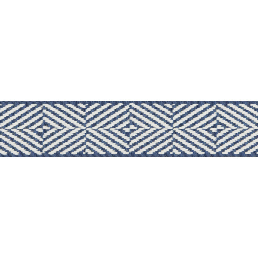 Beaumont Tape Blue by Lee Jofa Trim Lee Jofa Trim Beaumont Tape BlueTrim SUZANNE KASLER THE RIVIERA COLLECTION POLYESTER - 68%;COTTON - 32% United Kingdom </p><p>Repeat: H: 2, V: 1.18 2 - Fabric Carolina -