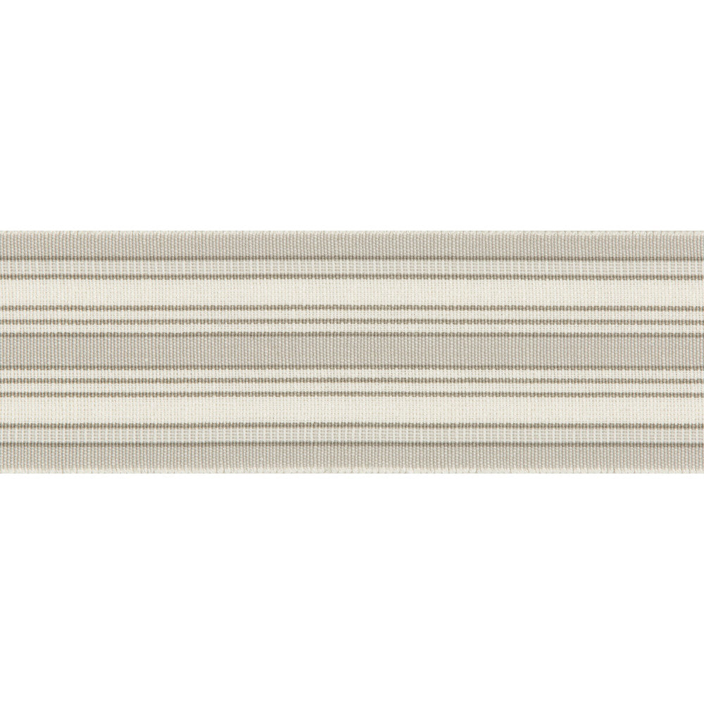 Provencal Tape Grey by Lee Jofa Trim SUZANNE KASLER THE RIVIERA COLLECTION LINEN - 57%;POLYESTER - 43% United Kingdom Horizontal: 2.6 and Vertical: 0 2.6 - Fabric Carolina -