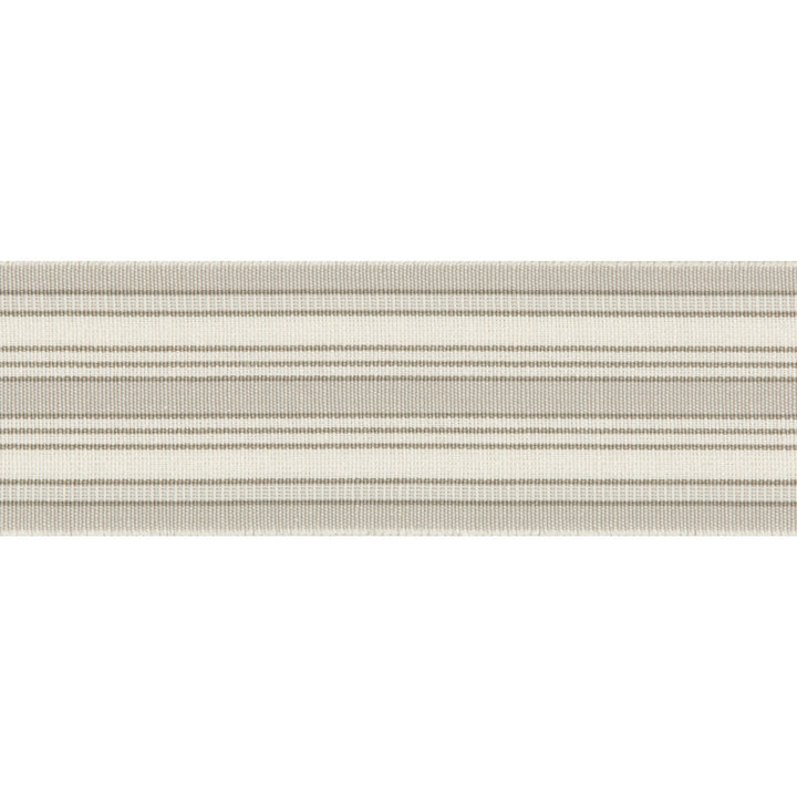 Provencal Tape Grey by Lee Jofa Trim SUZANNE KASLER THE RIVIERA COLLECTION LINEN - 57%;POLYESTER - 43% United Kingdom - Horizontal: 2.6 and Vertical: 0 2.6 - Fabric Carolina -