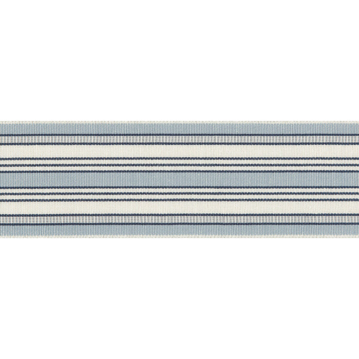 Provencal Tape Blue by Lee Jofa Trim Lee Jofa Trim Provencal Tape BlueTrim SUZANNE KASLER THE RIVIERA COLLECTION LINEN - 57%;POLYESTER - 43% United Kingdom </p><p>Repeat: H: 2.6, V: 0 2.6 - Fabric Carolina -