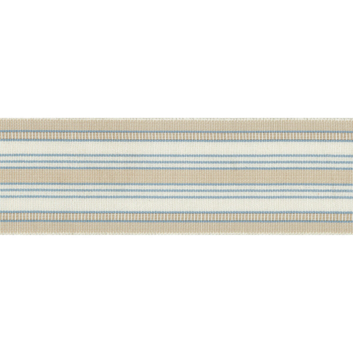 Provencal Tape Beige/Blue by Lee Jofa Trim SUZANNE KASLER THE RIVIERA COLLECTION LINEN - 57%;POLYESTER - 43% United Kingdom Horizontal: 2.6 and Vertical: 0 2.6 - Fabric Carolina -