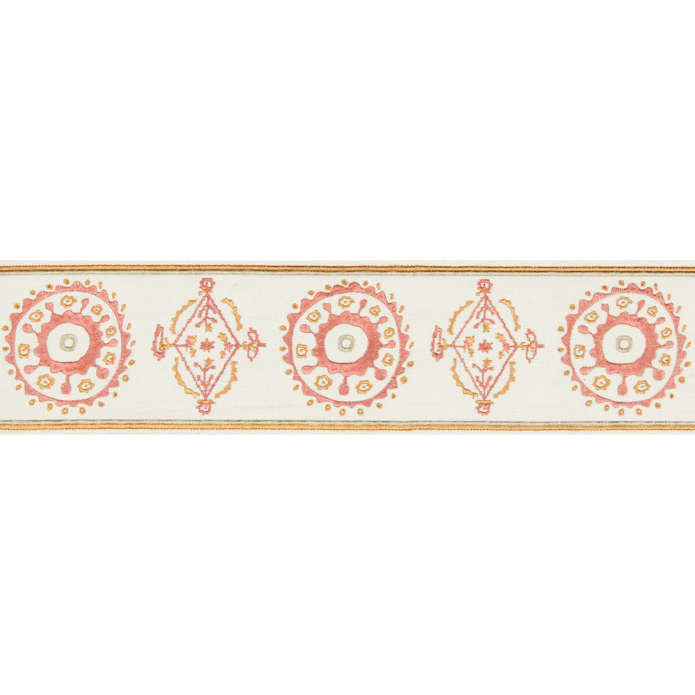 Belles Tape Spice/Melon by Lee Jofa Trim SUZANNE KASLER THE RIVIERA COLLECTION POLYESTER - 57%;RAYON - 43% India - Horizontal: 4.52 and Vertical: 7.87 4.52 - Fabric Carolina -