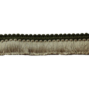 Cut Ruche Two Green & Flax TL10184.316.0 by Lee Jofa Trim