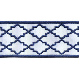 Moroccan Emb Border Navy TL10186.501.0 by Lee Jofa Trim