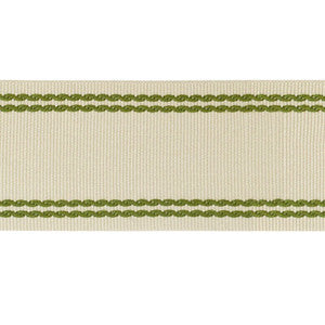 Braid W/Tramlines Flax&Olive Grn TL10189.1623.0 by Lee Jofa Trim