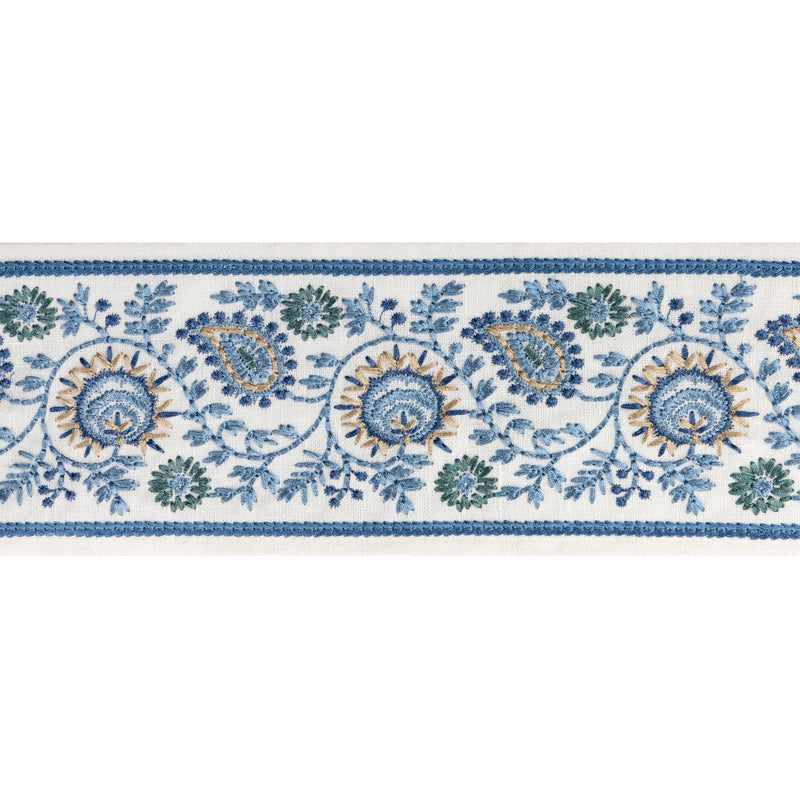 Bremhill Emb Tape - Blue By Lee Jofa Trim