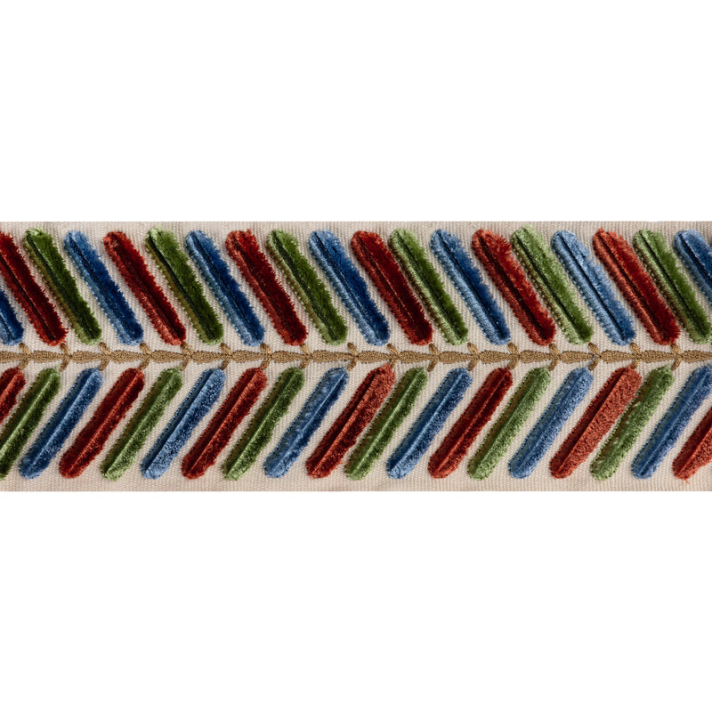 Wingfield Emb Tape - Multi By Lee Jofa Trim