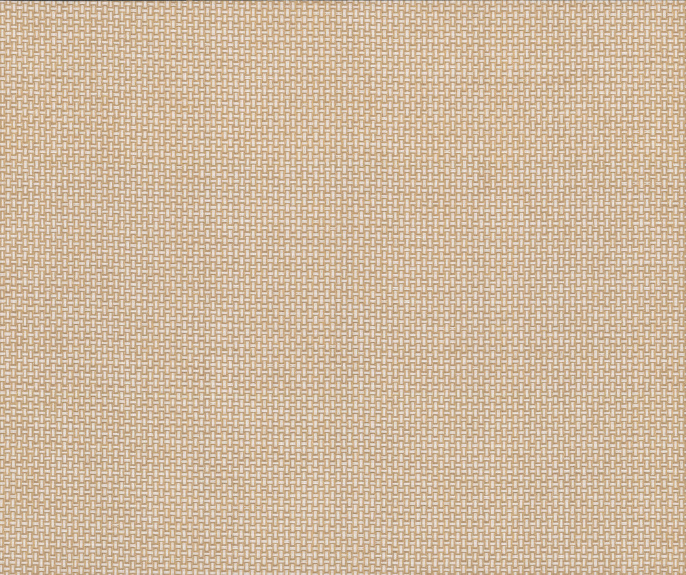 Cottage Basket Gold Metallic Wallpaper by York Wallcoverings Handpainted Traditionals Covers about 72 square feet 36-in by 24-ft long roll Unpasted 0 - Fabric Carolina -