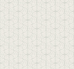 Fern Tile Light Grey Wallpaper by York Wallcoverings