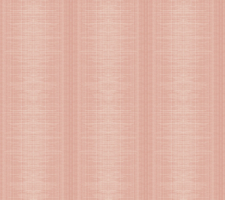Silk Weave Stripe Coral Wallpaper by York Wallcoverings Handpainted Traditionals Covers about 60.8 square feet 27-in by 27-ft long roll Unpasted 24 - Fabric Carolina -