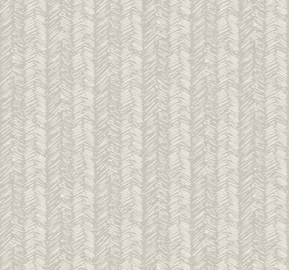 Fractured Herringbone Light Brown Wallpaper by York Wallcoverings Handpainted Traditionals Covers about 60.8 square feet 27-in by 27-ft long roll Prepasted 25.25 - Fabric Carolina -