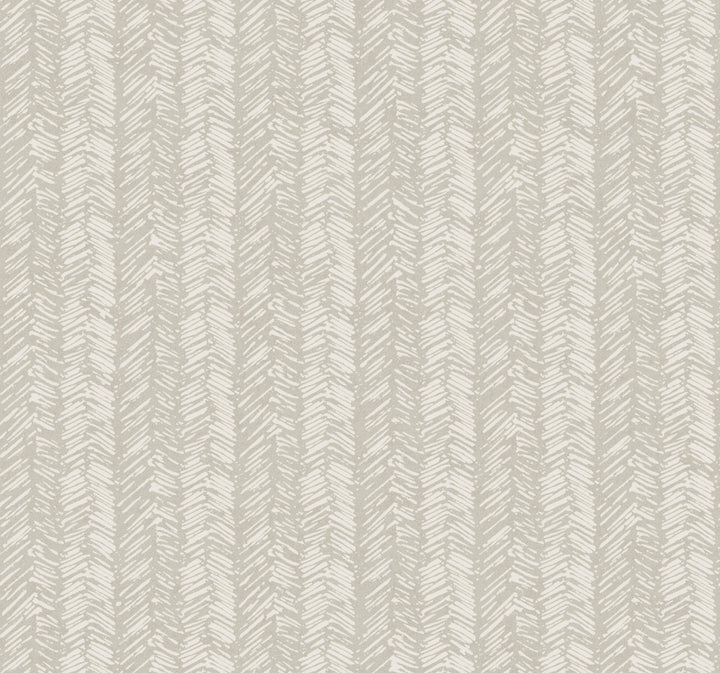 Fractured Herringbone Light Brown Wallpaper by York Wallcoverings Handpainted Traditionals Covers about 60.8 square feet 27-in by 27-ft long roll Prepasted 25.25 - Fabric Carolina -
