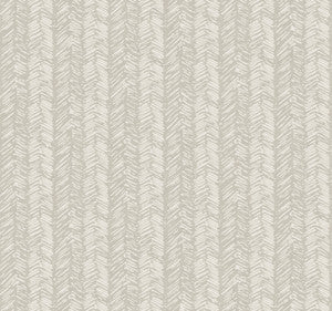 Fractured Herringbone Light Brown Wallpaper by York Wallcoverings