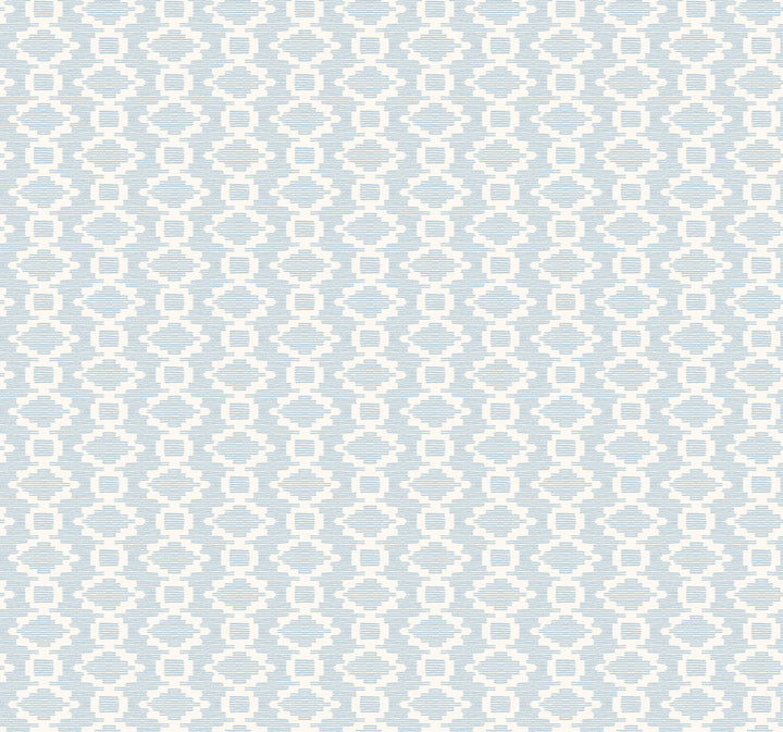 Canyon Weave Blue Wallpaper by York Wallcoverings Handpainted Traditionals Covers about 60.8 square feet 27-in by 27-ft long roll Prepasted 25.25 - Fabric Carolina -