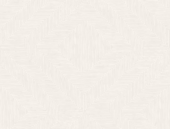 Diamond Channel Light Grey Wallpaper by York Wallcoverings Handpainted Traditionals Covers about 60.8 square feet 27-in by 27-ft long roll Prepasted 20.5 - Fabric Carolina -