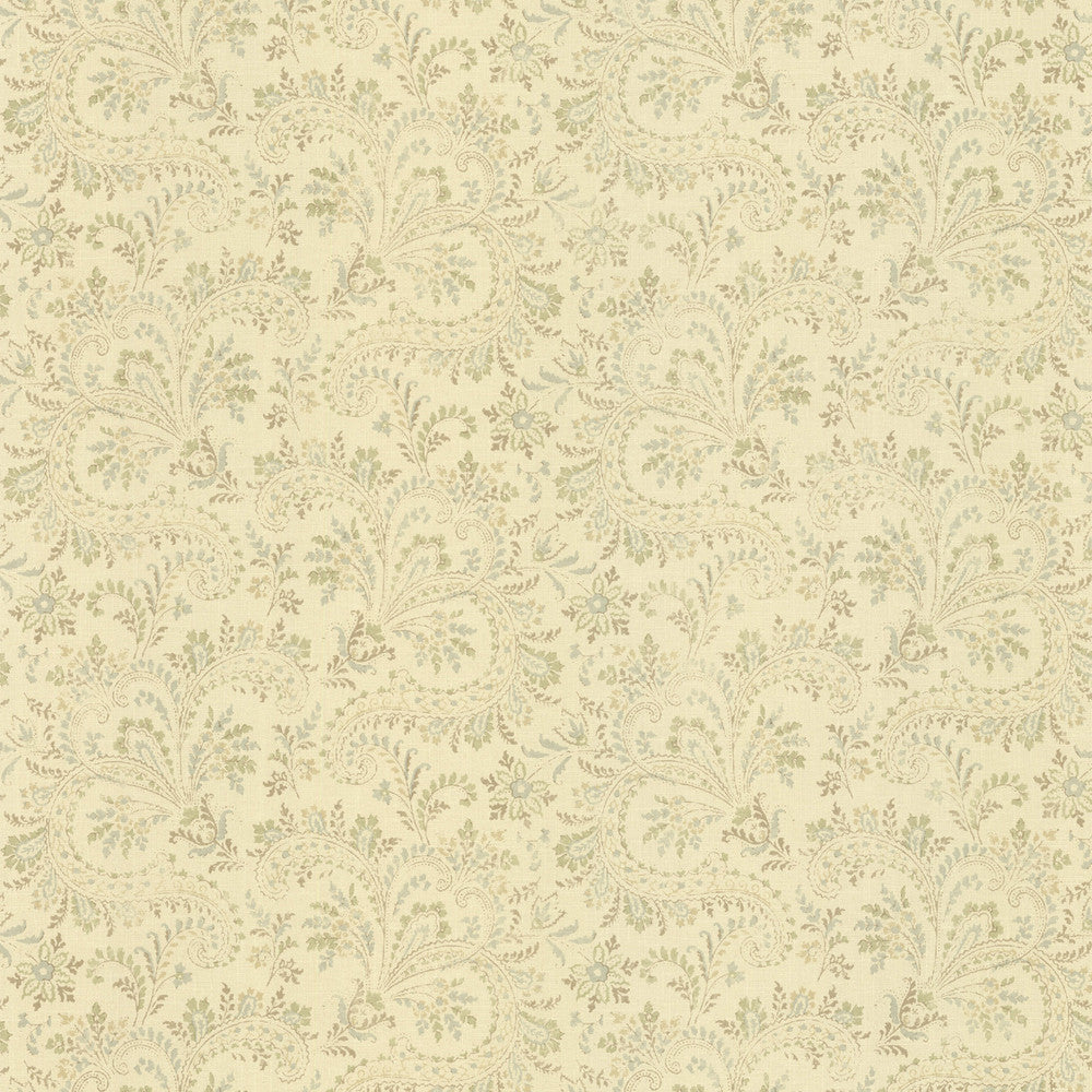 Sycamore Beige Paisley Wallpaper by Chesapeake Echo Lake Lodge Covers about 56.4 square feet 20.5-in by 33-ft long roll Prepasted 20.5 - Fabric Carolina -