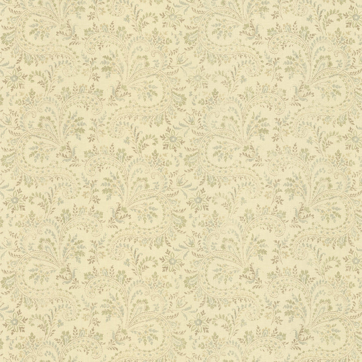 Sycamore Beige Paisley Wallpaper by Chesapeake Echo Lake Lodge Covers about 56.4 square feet 20.5-in by 33-ft long roll Prepasted 20.5 - Fabric Carolina -