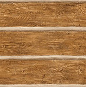 Chinking Chestnut Wood Panel Wallpaper by Chesapeake