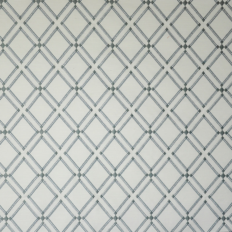 Trillion # 39 Grey Blue by Maxwell Fabric COLOR WAVES-CAYMAN 75% COTTON 25% POLYESTER INDIA </p><p>Repeat: Horizontal: H-3.25 and Vertical: V-4 54"EMB.51" - Fabric Carolina -