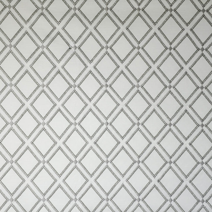 Trillion # 105 Silver by Maxwell Fabric COLOR WAVES-CRACKED PEPPER 75% COTTON/25% POLYESTER INDIA See sample </p><p>Repeat: Horizontal: 3.25" and Vertical: 4" 54"EMB.51" - Fabric Carolina -