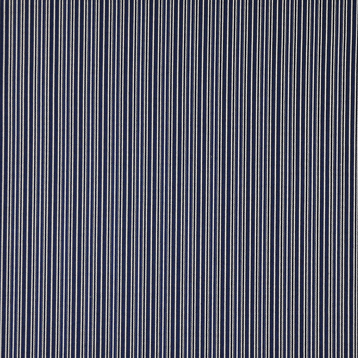 Tight Stripe # 141 Pool by Maxwell Fabric COLOR THEORY-VOL.I INDIGO 52% COTTON 48% POLYESTER TAIWAN </p><p>Repeat: Horizontal: and Vertical: H-1 54" - Fabric Carolina -