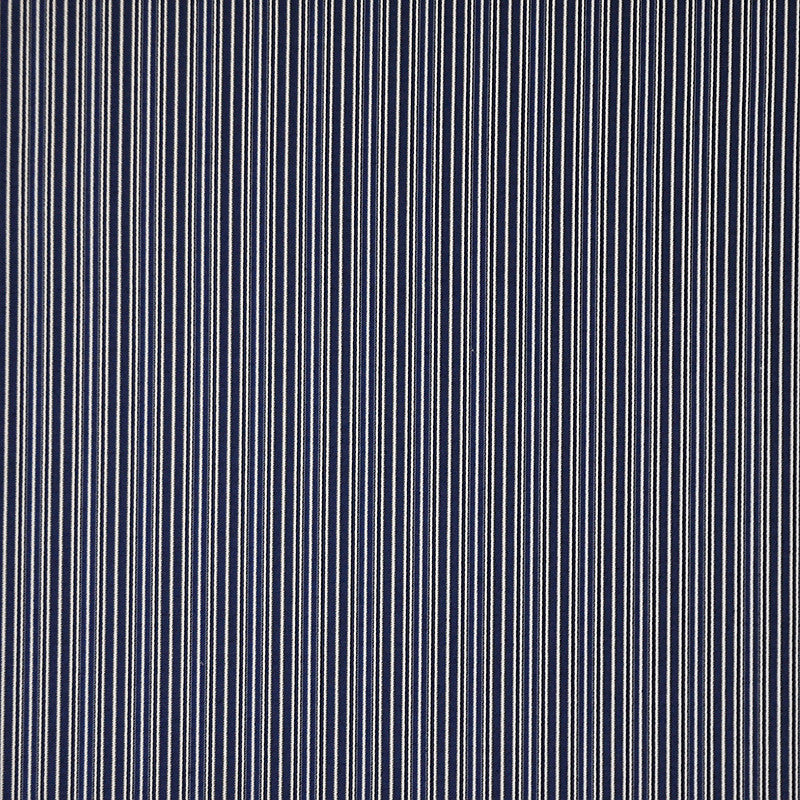 Tight Stripe # 141 Pool by Maxwell Fabric COLOR THEORY-VOL.I INDIGO 52% COTTON 48% POLYESTER TAIWAN </p><p>Repeat: Horizontal: and Vertical: H-1 54" - Fabric Carolina -