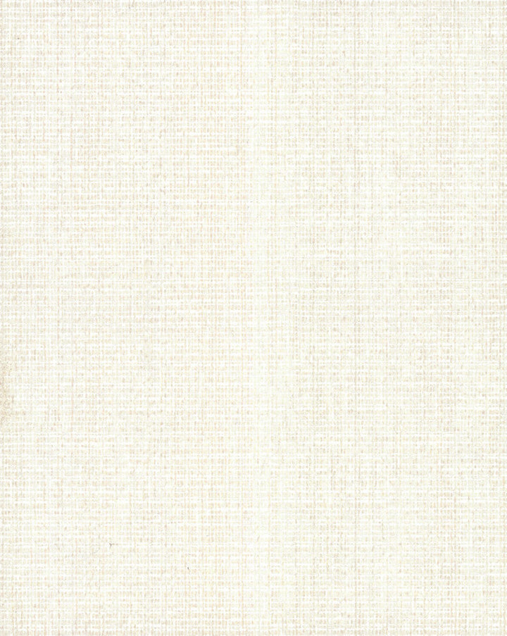 Textural Linen White Wallpaper by Inspired by Color Black & White 2 Covers about 57.8 square feet 21-in by 33-ft long roll Unpasted 25.2 - Fabric Carolina -