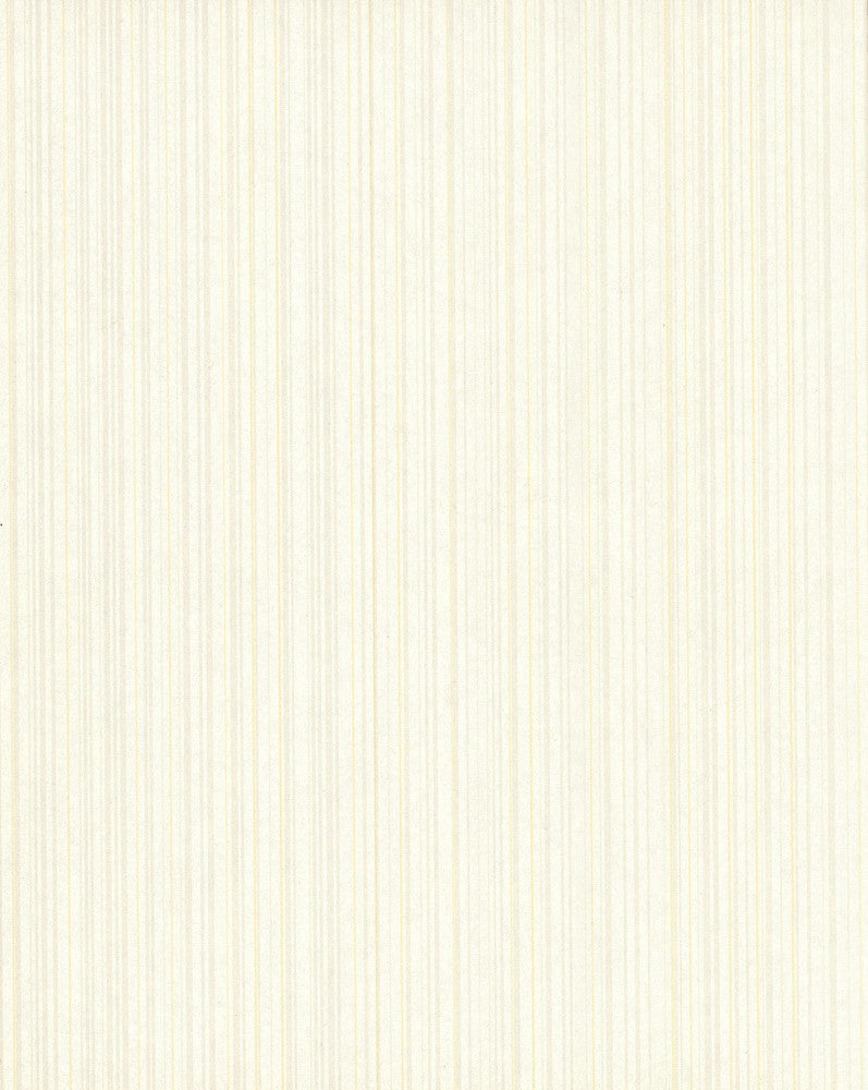 Ivory Stria Wallpaper by 750 Home Textures & Prints Covers about 57.8 square feet 21-in by 33-ft long roll Unpasted 0 - Fabric Carolina -