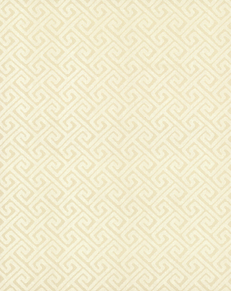 Yellow Greek Key Wallpaper by 750 Home Textures & Prints Covers about 57.8 square feet 21-in by 33-ft long roll Unpasted 25.2 - Fabric Carolina -