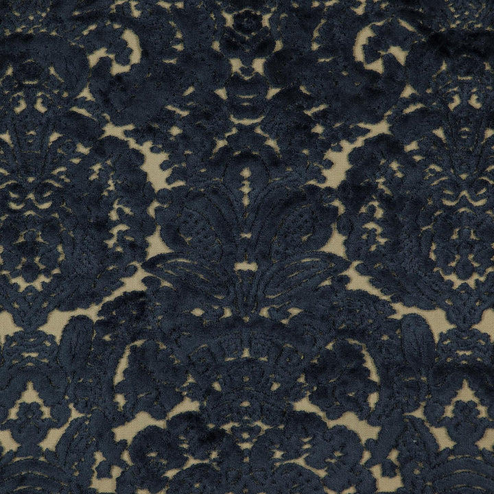Trinity # 625 Night by Maxwell Fabric CLASSIC VELVETS 57% POLYESTER/43% ACRYLIC TURKEY See sample </p><p>Repeat: Horizontal: 13.7" and Vertical: 18.4" 55" - Fabric Carolina -