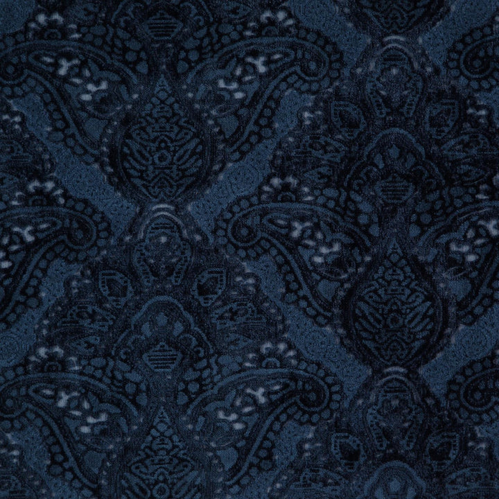 Triumphant # 628 Ink by Maxwell Fabric CLASSIC VELVETS 45% VISCOSE/35% COTTON
20% POLYESTER INDIA See sample </p><p>Repeat: Horizontal: 14" and Vertical: 10" 56" - Fabric Carolina -
