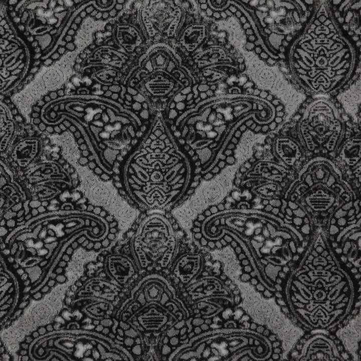 Triumphant # 644 Charcoal by Maxwell Fabric CLASSIC VELVETS 45% VISCOSE 35% COTTON
20% POLYESTER INDIA </p><p>Repeat: Horizontal: H-14 and Vertical: V-10 56" - Fabric Carolina -