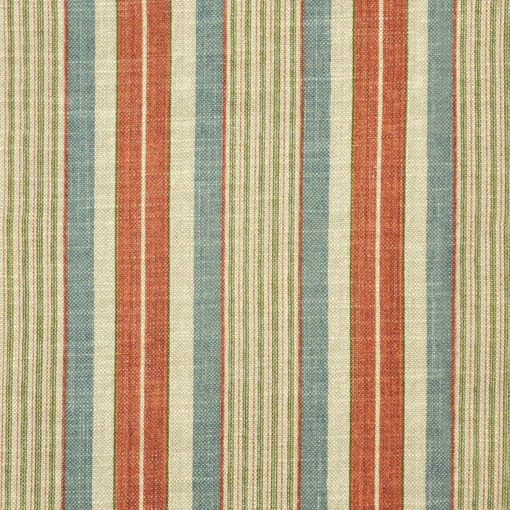 Torquay # 502 Bayberry by Maxwell Fabric Print Gallery 75% COTTON/25% LINEN PAKISTAN V-1.25"H-13.5" 54" - Fabric Carolina -