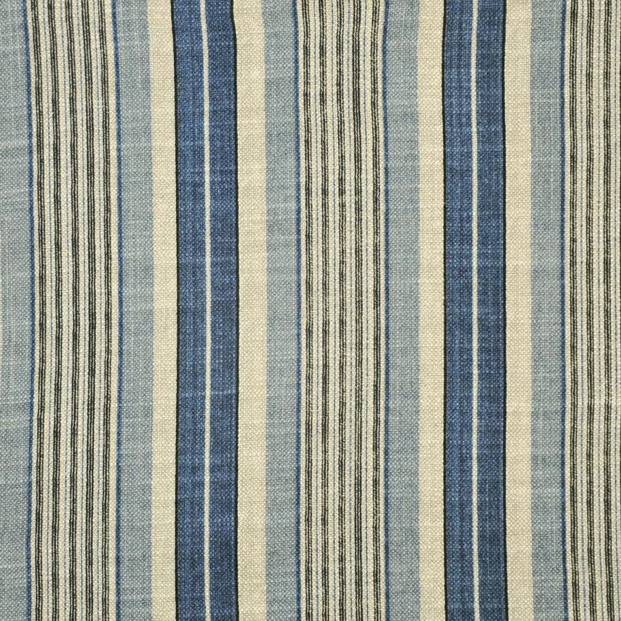 Torquay # 535 Dresden by Maxwell Fabric PRINT GALLERY 75% COTTON/25% LINEN PAKISTAN V-1.25"H-13.5" 54" - Fabric Carolina -