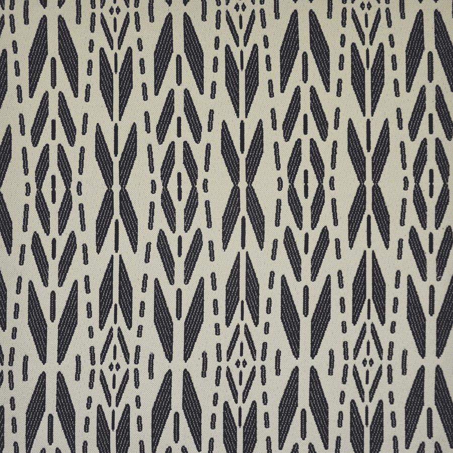 To And Fro # 811 Onyx by Maxwell Fabric HOME & GARDEN-ACT III 100% BELLA-DURA POLYOLEFIN USA V-12.5"H-4.5" 54" - Fabric Carolina -