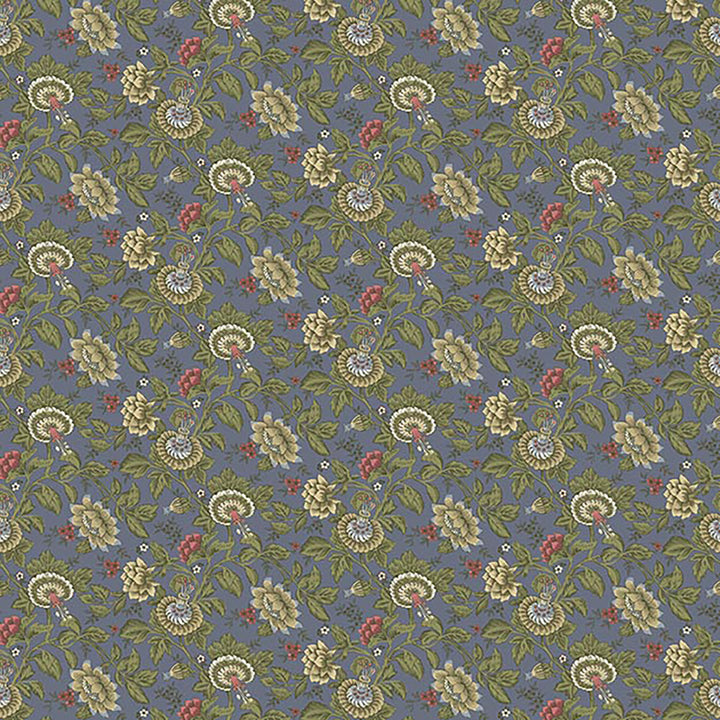 Tonquin Velv 7W7481 by JF Blendworth Fabric WEDGWOOD 100% Cotton United Kingdom 20000 Horizontal: 25.5 and Vertical: 12.25 51 - Fabric Carolina -