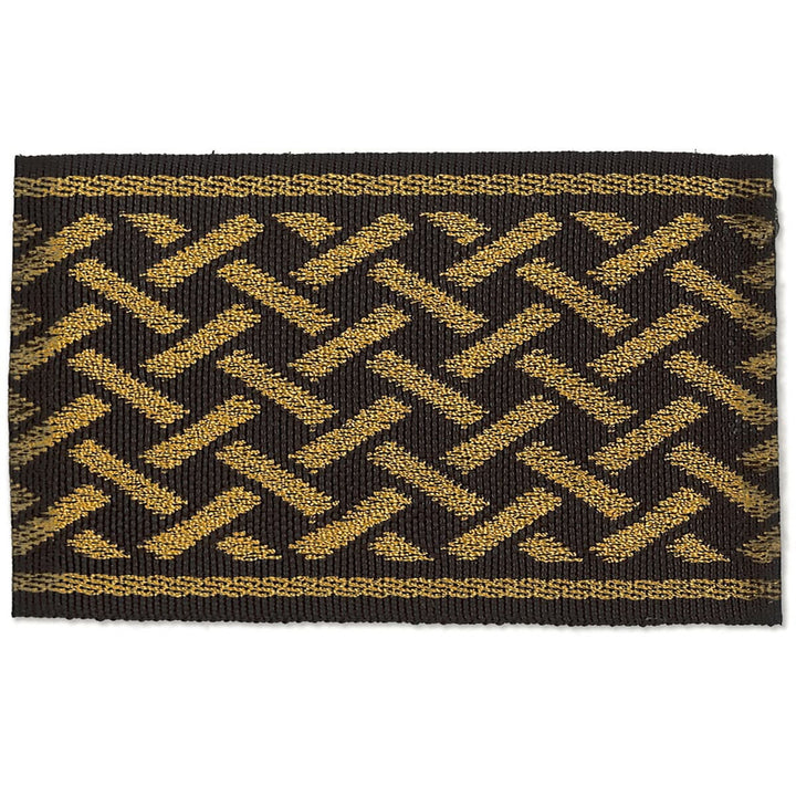 Topeka 1 Agate by Stout Trim NEW WORLD TAPES & BORDERS 100%SVI CHINA Horizontal: 0 and Vertical: 0 2.5 in - Fabric Carolina -