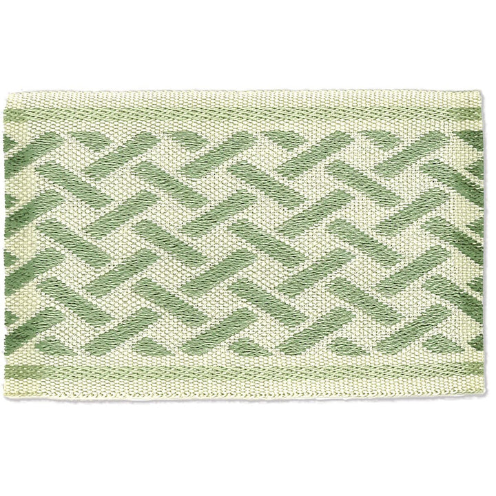 Topeka 8 Seafoam by Stout Trim NEW WORLD TAPES & BORDERS 100%SVI CHINA </p><p>Repeat: 0 2.5 in - Fabric Carolina -